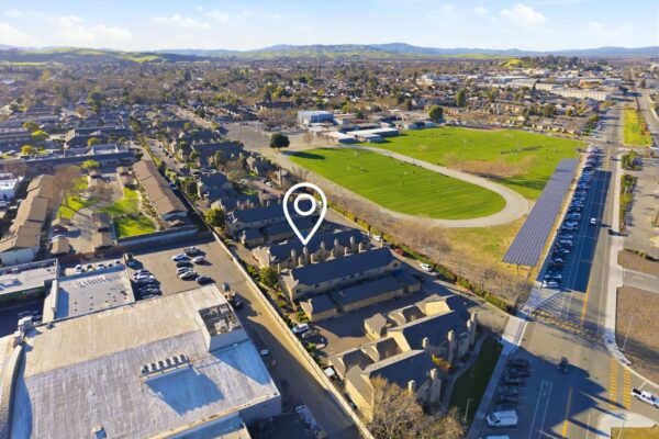 251 Gibson Dr-Aerials-8 - with location pin